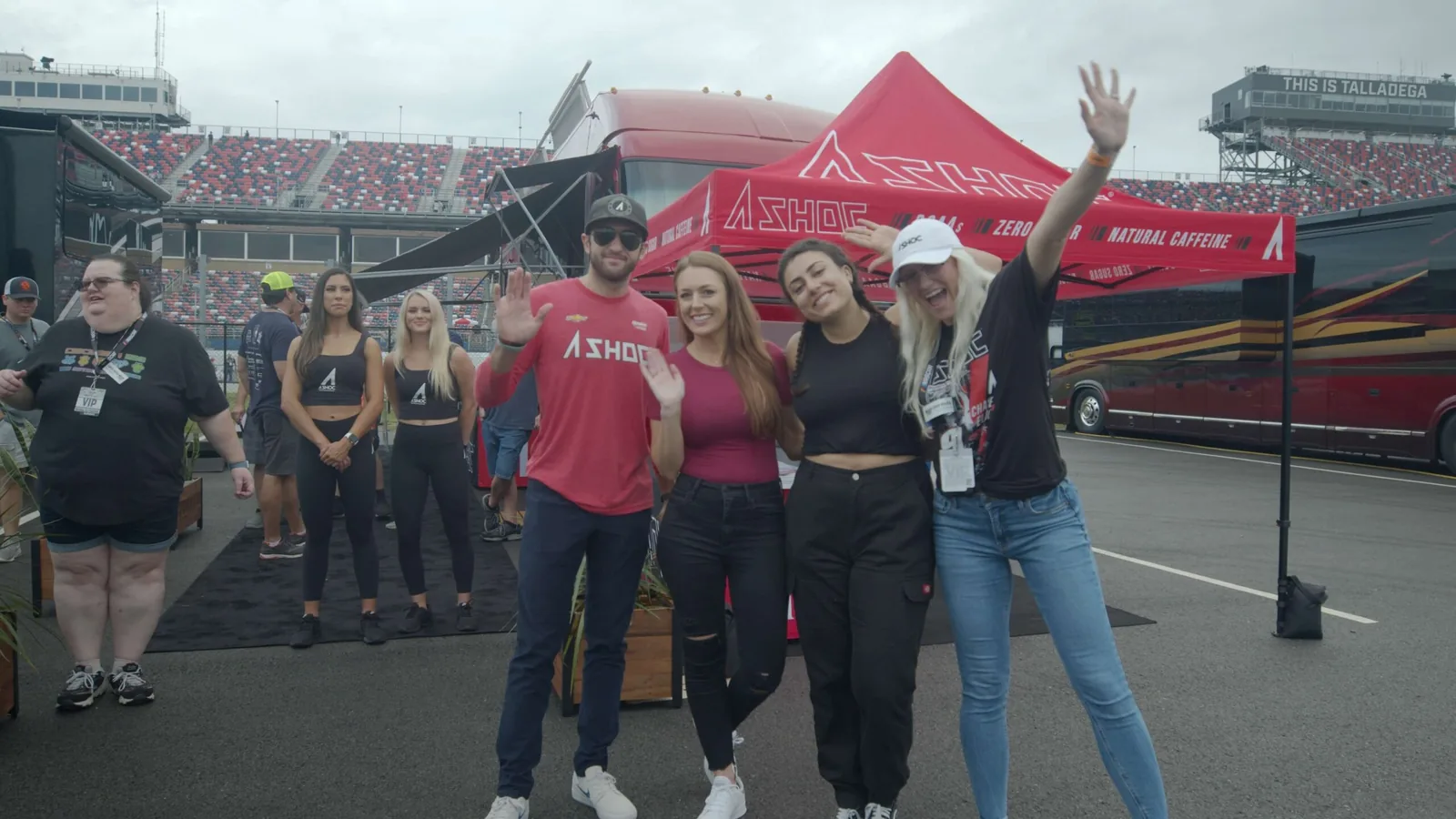 A-SHOC at the Talladega 500 — Advertising Media by Network Frequency (10)